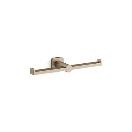 Kohler Parallel Double Toilet Tissue Holder K-21897-BV